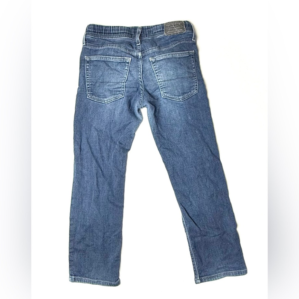 Vintage Levi Signature Strauss Girls 26x23.5 About Size 12 Stretch Blue Jeans - Picture 6 of 10